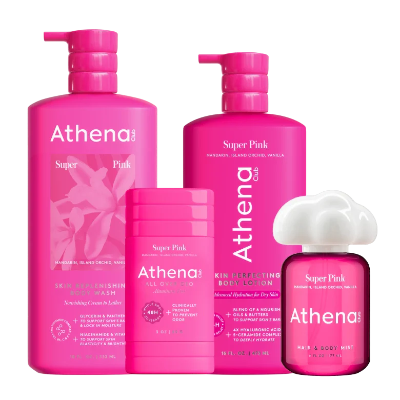 Full Body Fragrance Routine - Clean Bundle Super Pink