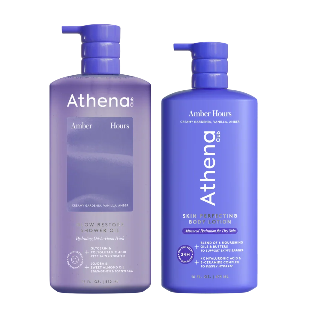 Shower Oil & Lotion Duo - Simple Edit Amber Hours / Amber Hours